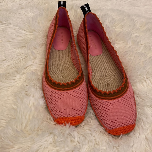 kate spade Shoes Kate Spade New York Knottingham Flats Pink Poshmark
